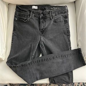 GAP black washed jeans